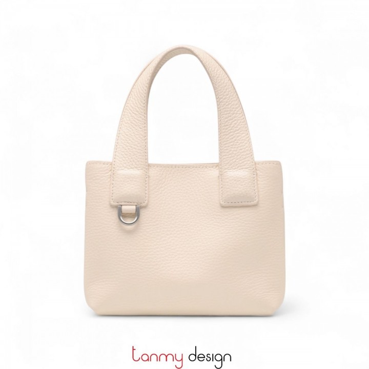 Túi Tote mini trắng